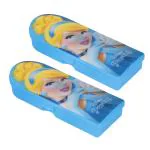 SKI Crysta 3D Big Pencil Box - set of 2 - Princess
