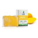 Lass Naturals Alphanso Mango Soap Handmade Bathing Bar for Soft and Youthful Skin, 125 g Skin Care
