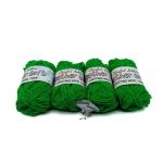 CLOUDED HOBBIES Feather Soft Knitting Yarn Wool for Knitting, Hand Knitting Art Craft, Sweater Scarves Hats and Dresses Fingering Crochet Hook Yarn (Light Green)