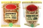 Miltop Favourite 320 Cashew 250 g and Kishmish 250 g Dry Fruit Combo