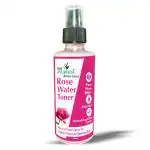 VEDICAYURVEDA Rose Water (Gulab jal) Skin Toner Spray For Tighten Pores & Glowing Skin (200ml)