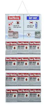 Good Morning Bed Bug Killer Spray Powder (Pack of 12)