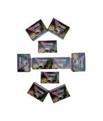 Tejaswini Natura Coconut oil bathing soap Herbal Activated Charcoal Large (10s) pack 10 x 75 gms