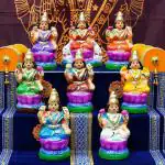pujaNpujari Ashtalakshmi Small Golu Doll Set for Navaratri and Sankranti