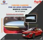 FALCON CAR MIRROR COVER CHROME FOR i20 (2020 ONWARDS)