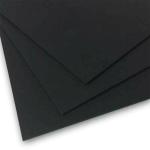 Lakeer A4 Black Mounting Board (Z Black Colour) Pack of 5 Cardstock paper-600 GSM/1mm Thick (Size: 297mm X 210mm)