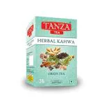 Tanza Tea Herbal Kahwa Green Tea - 36 Tea Bags
