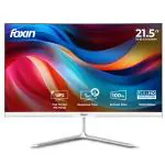 Foxin 21.5 Inch Full HD LED Monitor (1920 x 1080) Elite Series | IPS Panel | 100Hz | TRUE PIXEL | Anti-Glare & Flicker Free | Bezel-Less | 16.7 Million Colors | 3 Years Warranty
