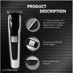 FARISHTAY Rechargeable Hair Beard Trimmer for Women T Shape Precision Stainless Steel Sharp Blade Beard Shaver
