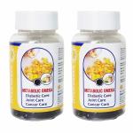 Jivan Shree Metabolic Omega 369 Epa And Dha With Curcumin, Ginger, Cold Pressed Black Seed Oil, Skin, Eye, Joints, Anti Inflamatory, Braincare, Heartcare, Diabetescare 120 Softgel Capsuls