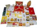 BHAKTI 2 SHAKTI MAKING WORSHIP SPECIAL - Diwali Pooja saman (with photo) | Dhanteras Pooja Kit | Deepawali Puja | Lakshmi Poojan Samagri | with Kalash | Diwali Worship Stuff | Jumbo Series | 58+ items