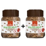Continental Hazelnut Flavoured Instant Coffee 50g Jar | BUY 1 + GET 1 FREE | 100% Premium Freeze Dried Coffee