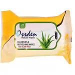 OSSDEN WET Wipes Aloe Vera Natural Wipes 25 Per Wipes (Pack of 3) 75 Wipes