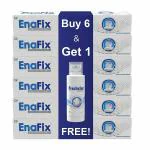 Enafix Anticavity Toothpaste Pack of 6 and Freshclor Mouthwash (Pack of 7)