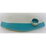 Your Local Store Rectangular Shape Snack Plate Set Of 1 With Chutney Bowl Ceramic Platter Party Home Office Chip & Dip Tray (Microwave Safe)