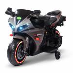 Baybee R7 Rechargeable Battery Operated Bike for Kids | Ride on Toy Baby Bike with LED Light & Music | Kids Bike Racing Battery Bike | Electric Bike for Kids to Drive 1 to 3 Years Boys Girls (Grey)