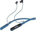 Aroma In The Ear Nb128 Grace Deep Bass Bluetooth Neckband Headset, Black, Blue