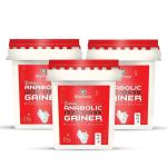 B2 Nutrition Badam Elaichi Delicious Anabolic 100 Percent Mass Gainer 5 kg (Pack of 3)