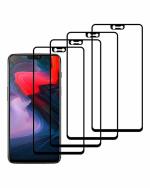 GADGETRONICS OnePlus 6 Transparent Tempered Glass Anti Fingerprint and Scratch Resistant Screen Protector