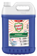 PowerPax Toilet Bowl & Urinal Traditional Cleaner with 99.9% Germ Kill Disinfectant Sanitizer Action (Rose), 5L