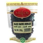 Miltop Seedless Black Grapes ( Kali Draksh) 250 g