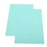 SEJASCOLLECTIONS | Pack of 10 | Green Color, Big/Full Size Chart Paper, Used in Art and Craft, Collage, Projects, Props, Decorations, Posters etc. Plain/Unrulled, Size: 70x56 centimetres, 200 GSM