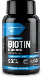 Nutrition Planet Biotin - 10,000 mcg