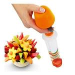 AADCART Plastic Pop Chef Fruit Cutter Cake Cookie Vegetable Shape Slicer Mold Decorating Tools, 6- Pieces Set