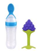 Manan Shopee Kids Silicone Spoon Bottle Feeder