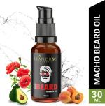 Leandros Macho Beard Growth Oil And Vitamin E, 30 Ml Each