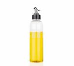 SZONZ 1000 ml Leak Proof Clear Transparent Finish Unbreakable Plastic Oil Bottle Olive Oil Vinegar Cruet Soy Sauce Liquid Beverages for Kitchen Restaurant Airtight Dispenser (Pack of 2)