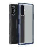 Golden Sands for Xiaomi Poco F3 GT Cover - Rugged Frosted Semi Transparent PC Shock Proof Slim Back Case for Xiaomi Poco F3 GT, Blue