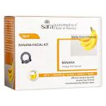 Sara Soul of Beauty Banana 4-Step Fruit Facial Kit For Brightening And Nourishing Skin | All in 1 | Suitable For All Skin Type , (4 x 50 )g