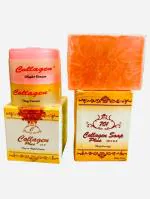 4K Plus Collagen Plus Vitamin E Day Cream 20g & Night Cream 20g with Soap 100g | Premium Skincare Set