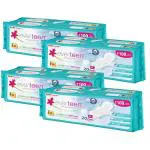 everteen XL Sanitary Pads with Neem & Safflower, Cottony-Dry Top Layer for Women- 4 Pack (80 Pads)