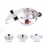 Buy Eurostyle Compact Supreme -15 Stainless Steel Idli Cookware ...