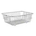 SUPRAS TRADING HOUSE Kitchen Stainless Steel Utensil Tokra/Dish Drainer/Bartan Stand Organizer Basket Dish Rack