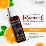 Nuskhe by Paras Ayurvedic pore minimising Vitamin C Toner- 100 ml