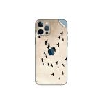 GADGETSWRAP Printed Vinyl Skin Sticker for Apple iPhone 12 - flock