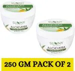 Sunny Herbals Aloevera Calendula All Purpose Cream - 250 g (Pack of 2)