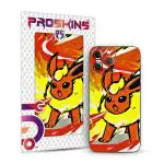 PROSKINS - Flareon 3D Textured Mobile Back Skin/Sticker Only for OnePlus 7 (Pack of 1)