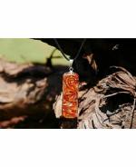 Reikved Orgone Chocolate Pendant Carnelian Stone Natural Healing Crystals And Stones Crystal Pendants Necklace (Pack Of 399)