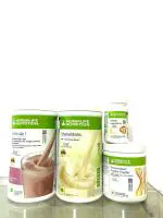Herbalife Nutrition Weight Loss Combo (Formula 1 Rose Flavor, shakemate, protein powder & Afresh Energy Drink Lemon Flavor (1250 GM)