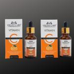 VELVETCARE Orange Vitamin C Face serum Hyaluronic Acid Professional Anti Aging, Brightening Serum | Pack-2
