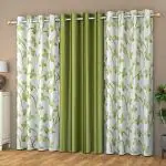 Mahi Textiles Premium Curtains Door||7feet||Pack of 3 Curtains.