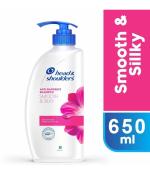 HEAD & SHOULDERS Smooth & Silky Anti Dandruff Shampoo(650ml)