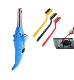 First Front Dolphine Shape Electric Gas Lighter With 3 Pcs Wire Brush and Multicolour, Pack of 2