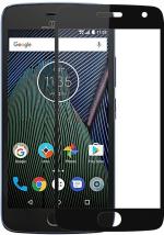 Accessories Kart Black Edge To Edge Tempered Glass For Motorola Moto G5S Plus