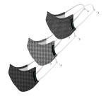 Singular OCEAN Multicolor Cotton Mask With Nose Clip For Kids Boys And Girls (Pack Of 3)