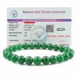 DVISHA Traders Charged Energized Certified Natural Bracelet Crystal Stone Big Tumble Bead Bracelet Round Shape For Reiki, Balance Chakra, Positive Energy, Healing